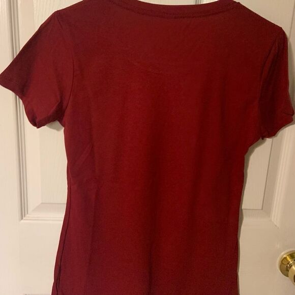 ❤️NWOT   “Mama Needs A Pumpkin spice Latte” color is scarlet - Picture 6 of 9